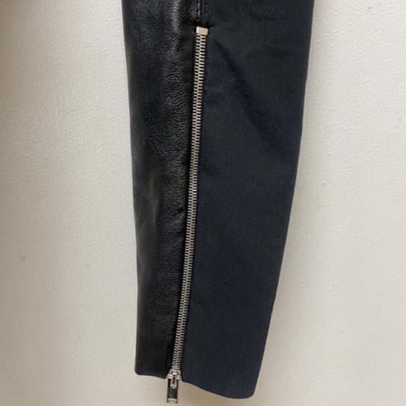 Stella McCartney Skin Free Skin Darcelle Faux Leather Leggings Pants - Picture 10 of 14